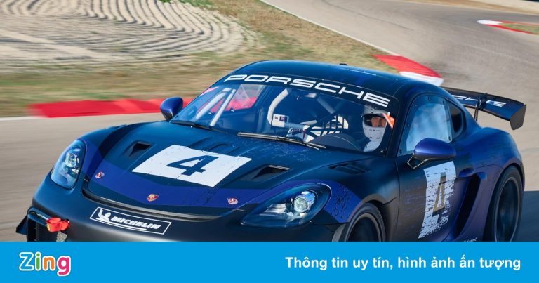 Porsche 718 Cayman GT4 RS Clubsport, xe đua dùng động cơ 911 GT3 Cup