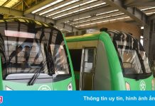 Tàu đường sắt Cát Linh – Hà Đông chạy ngay sau khi bàn giao vào 6/11