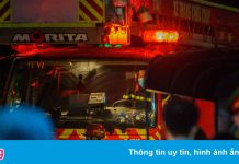 Căn hộ Times City bốc cháy, hàng trăm cư dân bỏ chạy