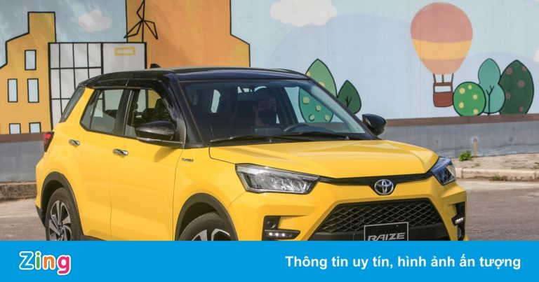 Chi tiết Toyota Raize tại Việt Nam