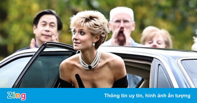 Diễn viên mặc váy báo thù giống Công nương Diana