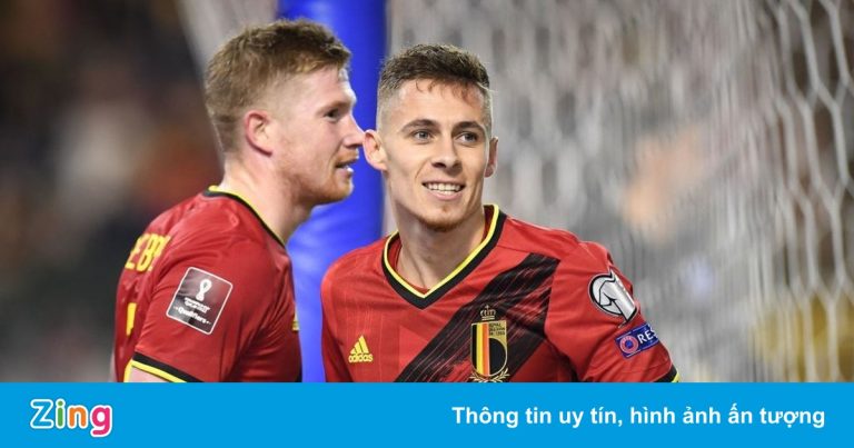 Bỉ giành vé dự World Cup 2022