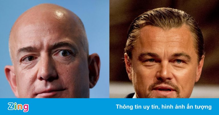 Tỷ phú Jeff Bezos nhắc nhở Leonardo DiCaprio