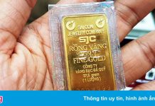 Giá vàng miếng lên hơn 61 triệu đồng/lượng