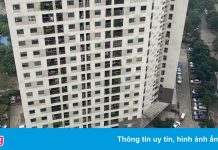 Nam thanh niên rơi từ tầng cao chung cư tại Hà Nội