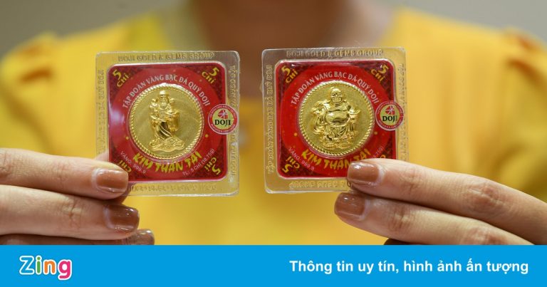 Giá vàng hạ nhiệt Giá vàng hạ nhiệt