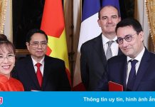 Thủ tướng Việt Nam, Pháp chứng kiến lễ ký thỏa thuận hợp tác 10 tỷ USD