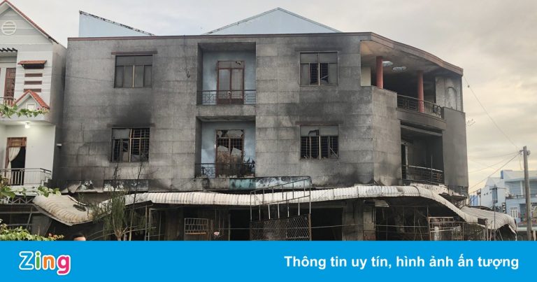 Cháy nhà trong đêm, 4 người cùng gia đình thiệt mạng