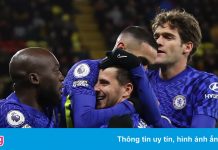 Chelsea giữ ngôi đầu sau trận thắng Watford
