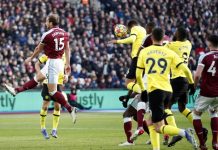 West Ham 0-1 Chelsea: Thiago Silva mở tỷ số West Ham dau Chelsea anh 1