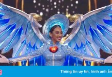 Thùy Tiên gặp sự cố khi diễn trang phục dân tộc tại Hoa hậu Hòa bình