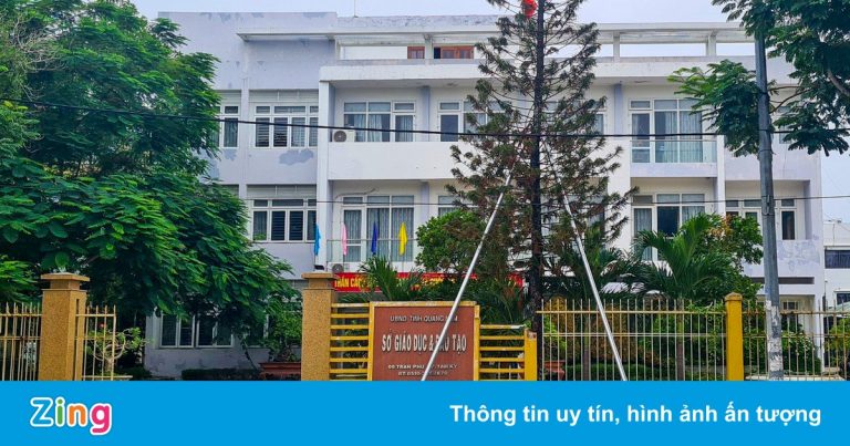 Thanh tra công tác cán bộ tại Sở GD&ĐT Quảng Nam