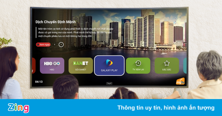 Truyền hình MyTV tung ưu đãi 0 đồng cho gói phim Galaxy Play Cao cấp