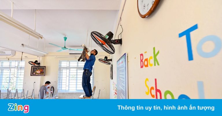 Các trường tiểu học ở TP.HCM gấp rút chuẩn bị đón học sinh lớp 1