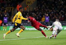 Wolves 0-0 Liverpool: Jota bỏ lỡ khó tin Liverpool anh 1