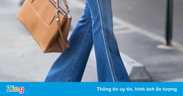 Quần ống loe thay thế quần jeans bó