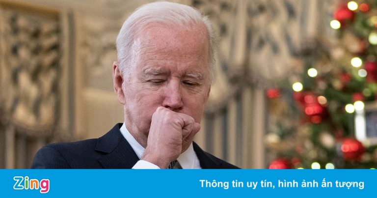 Tổng thống Biden ho liên tục khi phát biểu