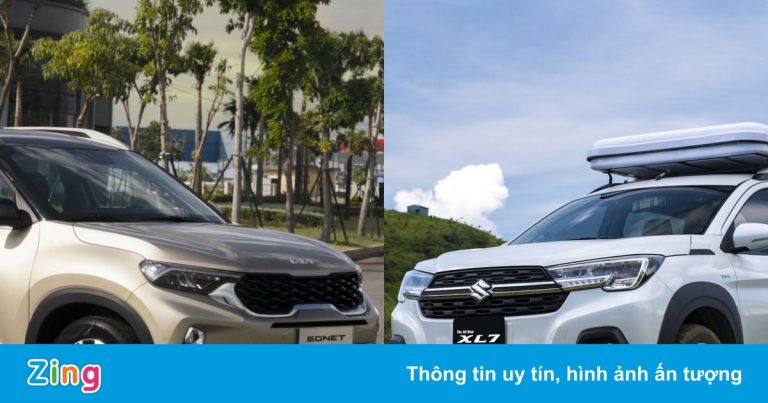 Xe gầm cao 600 triệu đồng, chọn Kia Sonet hay Suzuki XL7?