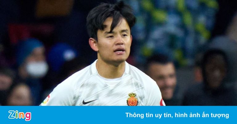 Kubo ghi bàn phút bù giờ giúp Mallorca hạ Atletico Madrid