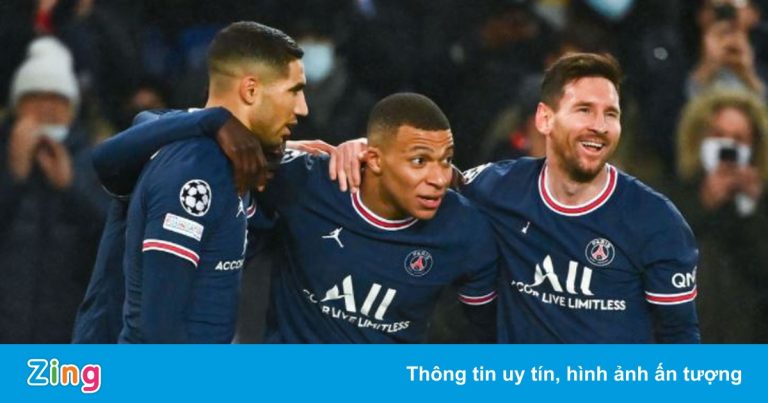 Mbappe phá kỷ lục của Messi ở Champions League