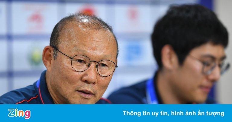 HLV Park: Tuyển Việt Nam muốn có kết quả tốt nhất ở AFF Cup’