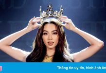 Thùy Tiên và dàn thí sinh thi chung kết Hoa hậu Hòa bình 2021