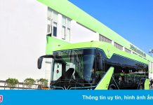 Hà Nội khai trương tuyến xe buýt điện đầu tiên