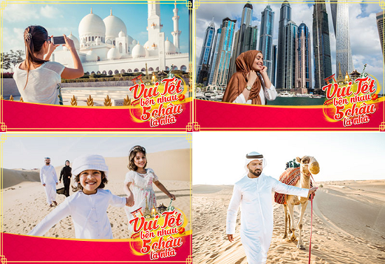 Du lịch Dubai tết tận mắt chiêm ngường tòa tháp Bu.rj Khalfa