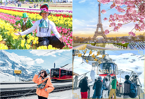 Kinh nghiệm du lịch Châu Âu tuyệt vời thú vị