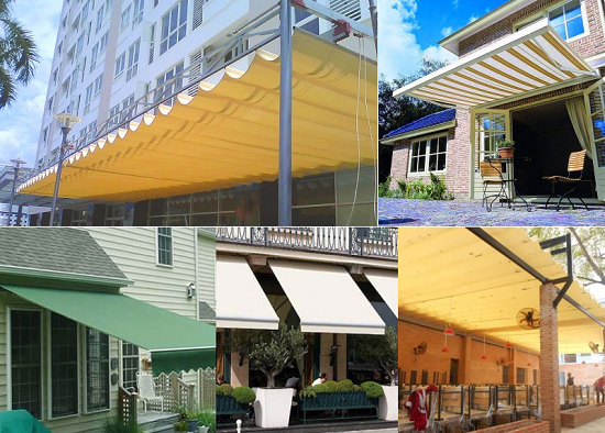 Cung cấp mái hiên di động Bình Chánh đa dạng về mẫu mã, màu sắc