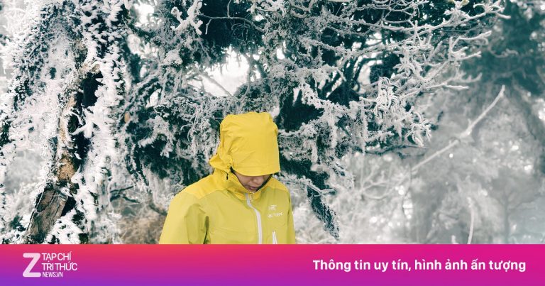 Tôi ‘săn’ được băng trắng xóa trên đỉnh Ky Quan San ngày cuối năm