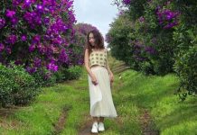 Giới trẻ đổ xô đến nông trường ở Lâm Đồng check-in hoa mua tím đẹp như tranh