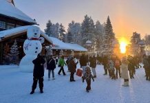 ‘Quê hương ông già Noel’ quá tải khách du lịch dịp Giáng sinh