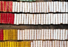 Sắc màu làng nghề làm bột khoai ở Tây Ninh