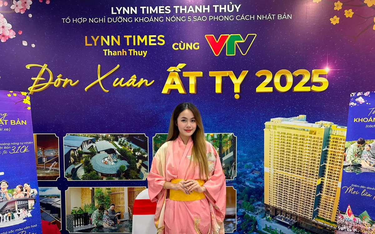 Lynn Times Thanh Thuỷ tham gia Chương trình Tuổi trẻ VTV đồng hành cùng doanh nghiệp Đón Xuân Ất Tỵ 2025 - Ảnh 3.