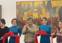 Khai mạc Triển lãm sơn mài ”Nét son”