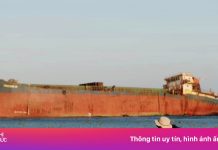 Tàu ‘ma’ mắc cạn ở bãi biển Ninh Thuận thành điểm hút khách check-in