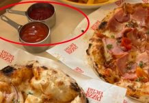 Hà Nội: Khách ăn pizza bức xúc vì bị tính thêm tiền tương ớt, tương cà