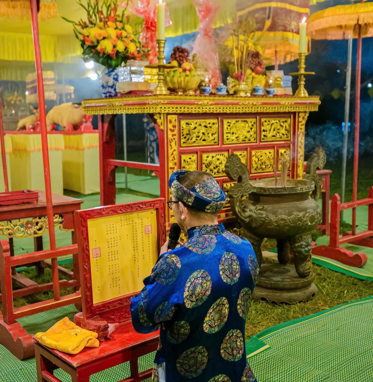 Lễ tế Xã Tắc cầu quốc thái dân an - Ảnh 1.