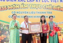 Bắt mắt, thơm ngon món ăn từ thanh trà Bình Minh – Vĩnh Long