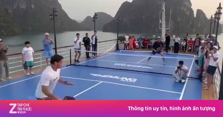 Phạt 12,5 triệu đồng du thuyền tổ chức pickleball trên vịnh Hạ Long Phạt 12,5 triệu đồng du thuyền tổ chức pickleball trên vịnh Hạ Long