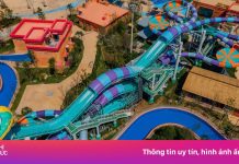 Công viên nước Hà Nam có làn trượt ống song song đầu tiên ở Đông Nam Á