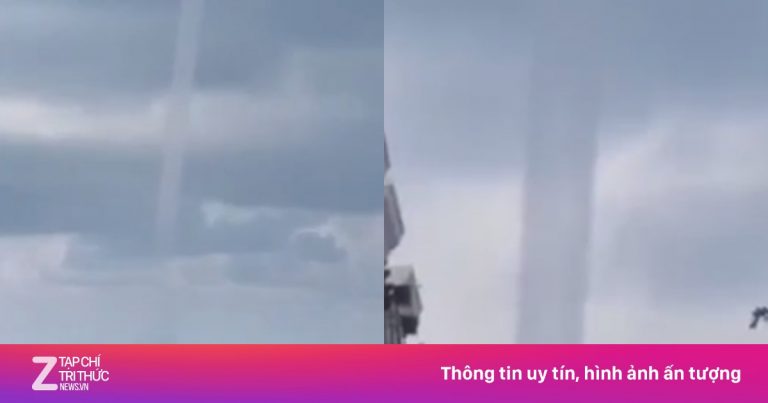 Vòi rồng cao hàng trăm mét xuất hiện ở Phú Quốc Vòi rồng cao hàng trăm mét xuất hiện ở Phú Quốc