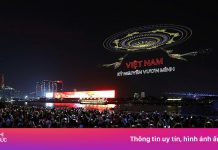 Màn trình diễn 7 phút của 10.500 drone