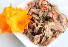 Đặc sản dê tái chanh Ninh Bình lọt top món ngon nhất thế giới