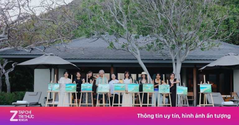 Tôi học viết, vẽ tranh tại resort hàng trăm triệu đồng/đêm Tôi học viết, vẽ tranh tại resort hàng trăm triệu đồng/đêm