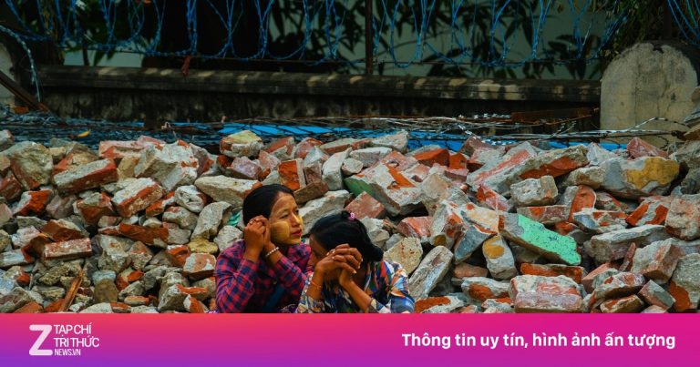 Tôi đến Myanmar sau động đất