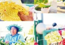 Quà tặng độc đáo từ lá dừa