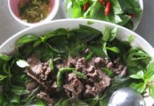 Bất ngờ bò lá giang