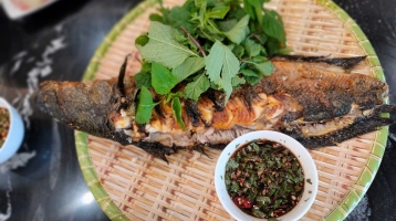 Đến Tuyên Quang thưởng thức cá quả nướng vùng cao Đến Tuyên Quang thưởng thức cá quả nướng vùng cao